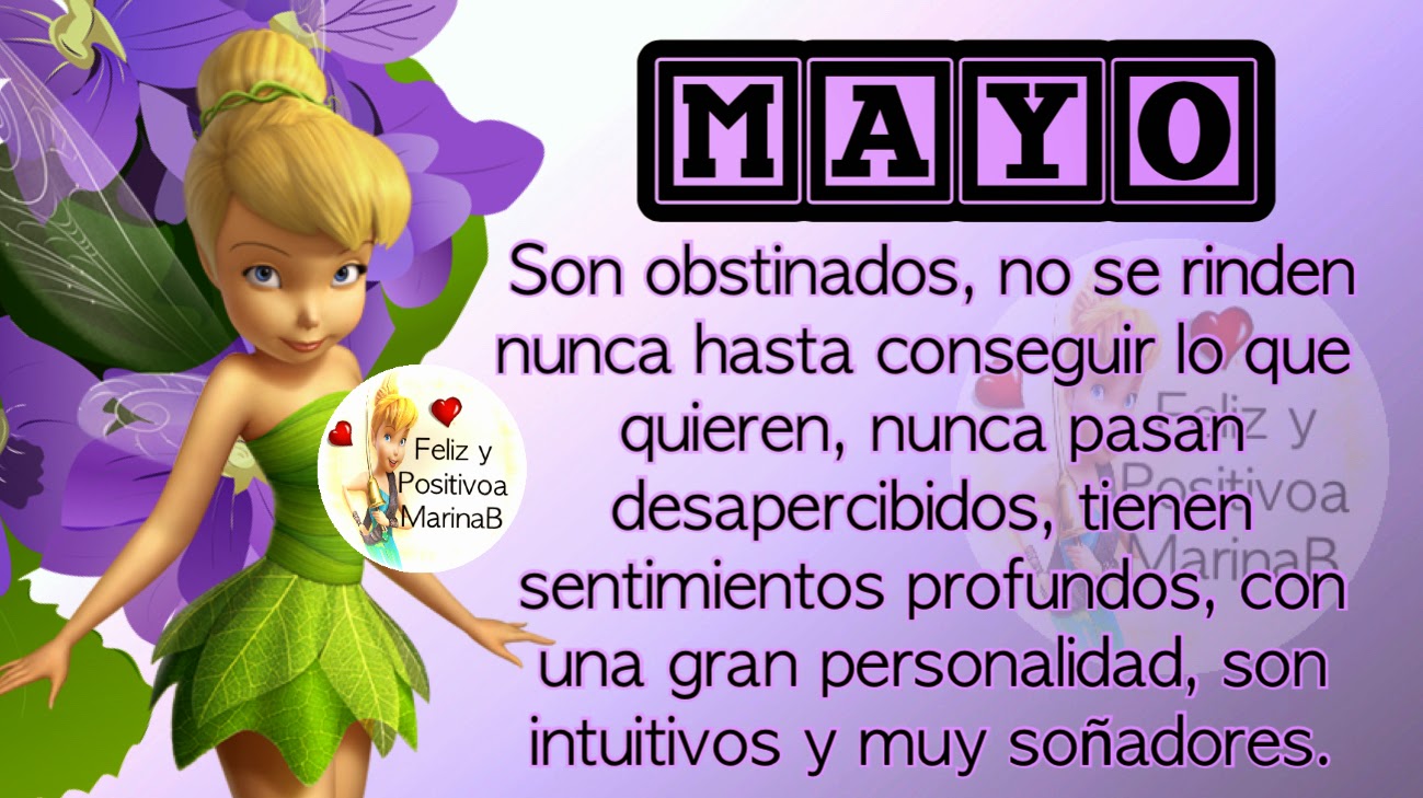 Positivoa Personalidad de los nacidos en Mayo